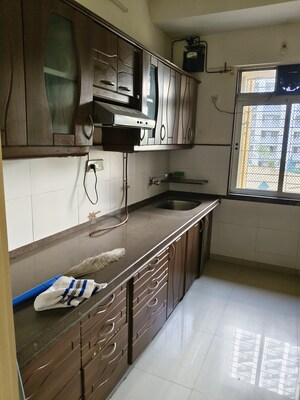 Kitchen in 3 BHK Apartment at Ashar Residency, Pokhran Road No Two – for Sale