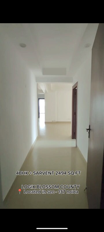 Building Lobby in 4 BHK Apartment at Logix Blossom County, Sector 137 – for Rent