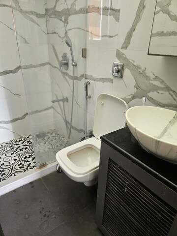 Bathroom in 2 BHK Apartment at Paschim Apartments, Dadar West – for Rent