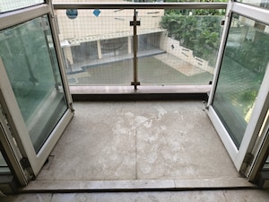 Balcony in 3 BHK Apartment at Ashar Residency, Pokhran Road No Two – for Sale