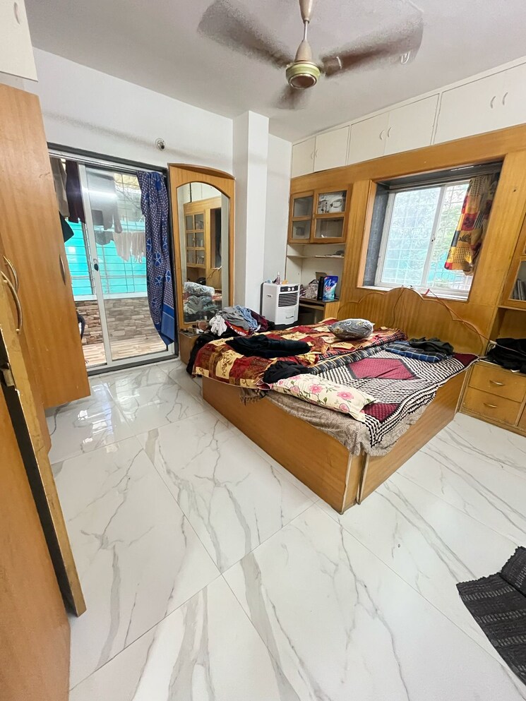 Bedroom, kumar-mahatma-society 3 Bedroom 1500 Sq.Ft. Apartment In Kothrud Pune 8789623