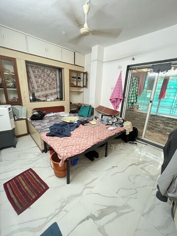 Bedroom in 3 BHK Apartment at Kumar Mahatma Society, Kothrud – for Rent