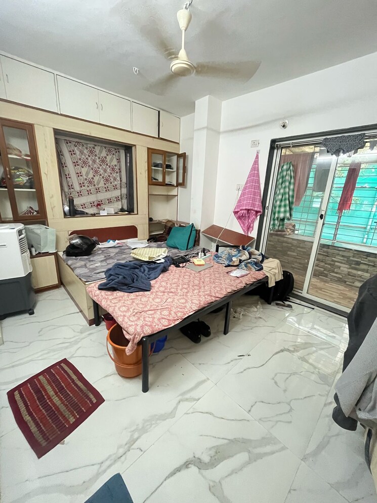 Bedroom, kumar-mahatma-society 3 Bedroom 1500 Sq.Ft. Apartment In Kothrud Pune 8789623