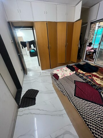 Bedroom in 3 BHK Apartment at Kumar Mahatma Society, Kothrud – for Rent
