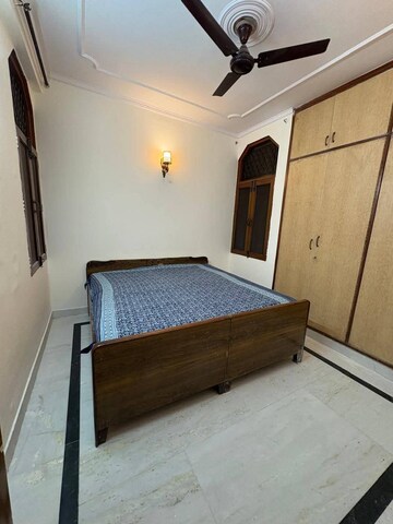 Bedroom in 3 BHK Builder Floor at Malviya Nagar – for Rent