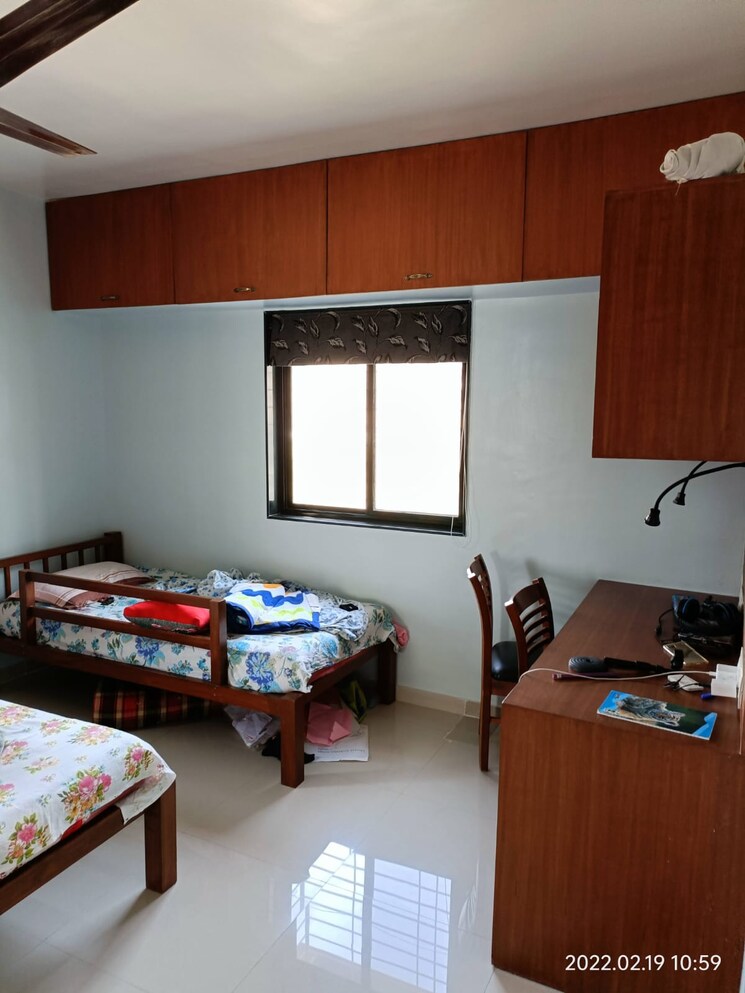 Bedroom, kumar-mahatma-society 3 Bedroom 1600 Sq.Ft. Apartment In Kothrud Pune 8789654