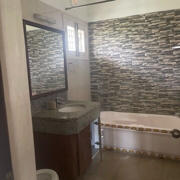 Bathroom in 4 BHK Villa at Adarsh Serenity, Kannamangala – for Rent