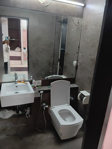 Bathroom in 2 BHK Apartment at Kesar Exotica, Kharghar Sector 10 – for Rent