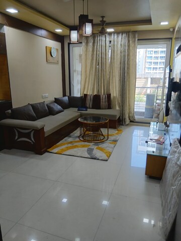 Living Room in 2 BHK Apartment at Kesar Exotica, Kharghar Sector 10 – for Rent