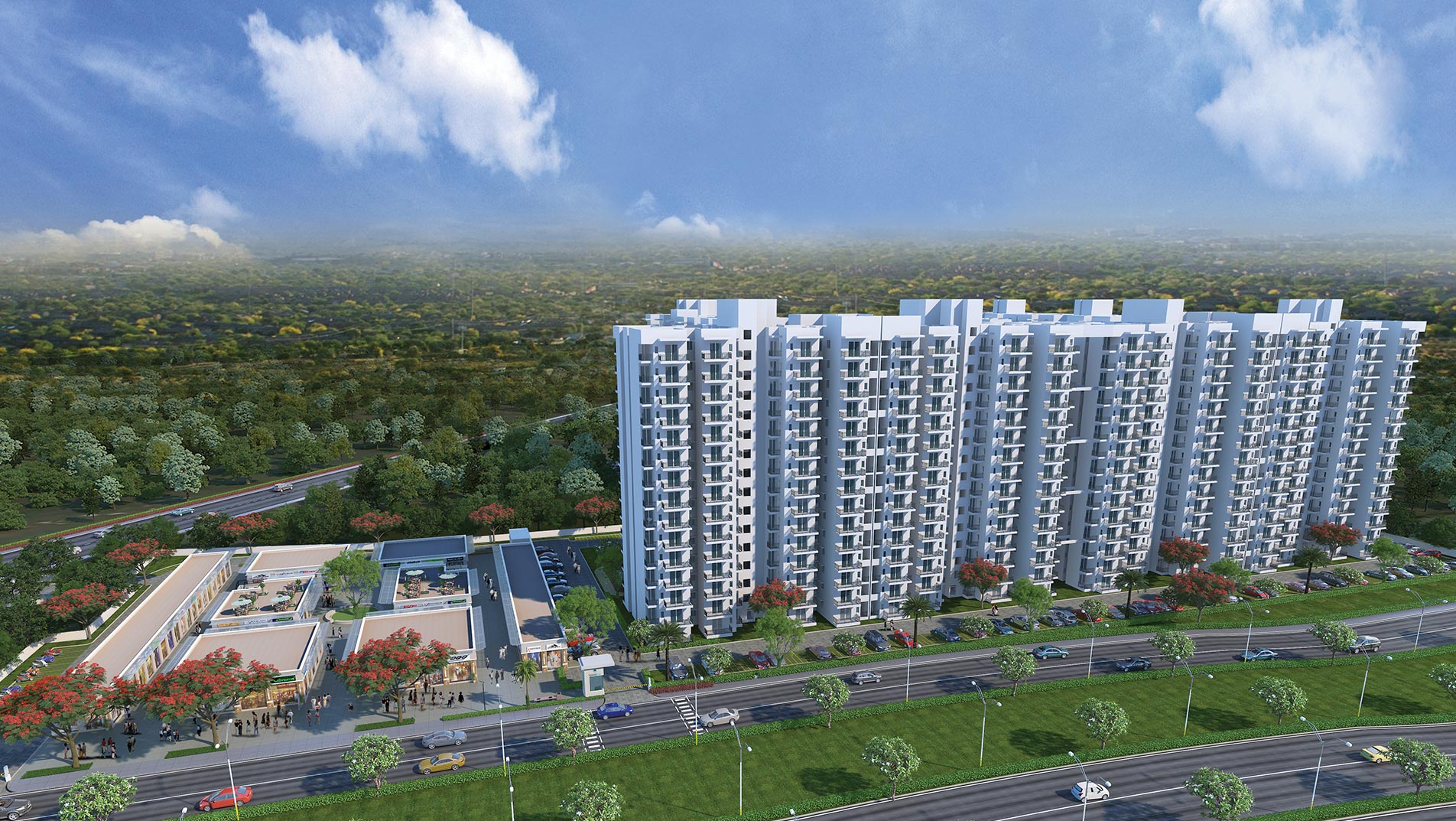 2 BHK + Pooja Room Apartment For Sale in KLJ Platinum Heights