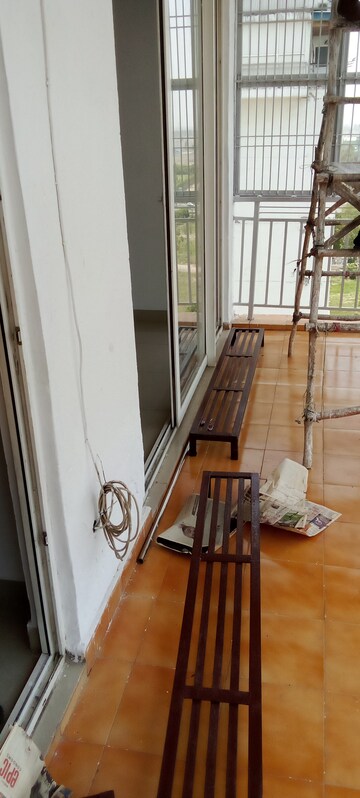 Staircase in 3 BHK Apartment at Parker White Lily, Sector 8 – for Rent