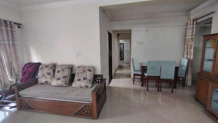 Living Room, concrete-sai-swar 3 Bedroom 1500 Sq.Ft. Apartment In Kharghar Navi Mumbai 8789746