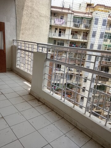 Balcony in 3 BHK Apartment at Amrapali Royal, Vaibhav Khand – for Rent