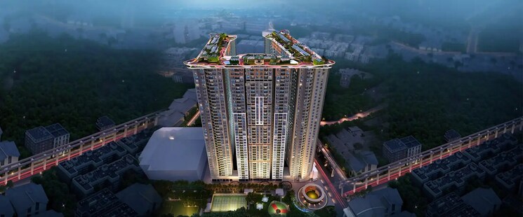 Exterior View, siddha-sky 3 Bedroom 831 Sq.Ft. Apartment In Wadala Mumbai 8789773