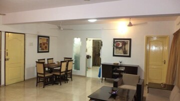 Living Room in 4 BHK Apartment at Shree Shrushti Punch Hill Complex, Narpoli – for Rent