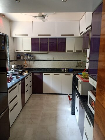 Kitchen in 3 BHK Apartment at Parmar CHS, Vile Parle East – for Rent