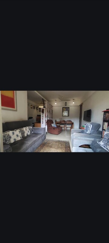 Living Room in 2 BHK Apartment at Versova View, Andheri West – for Rent