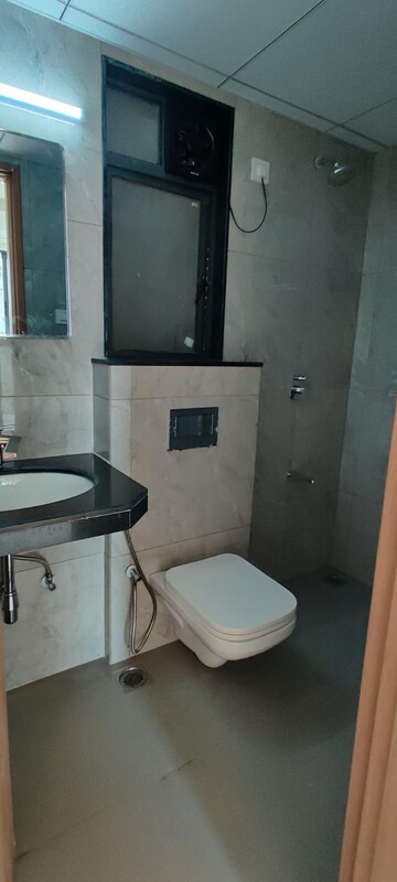 Bathroom in 2 BHK Apartment at Nahar Amaryllis Towers and Plaza, Chandivali – for Rent