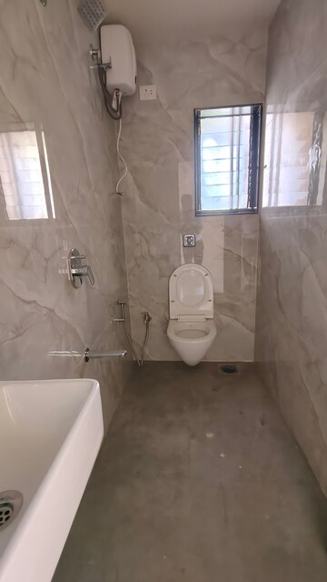 Bathroom in 1 BHK Apartment at Marigold Building Dindoshi, Dindoshi – for Rent
