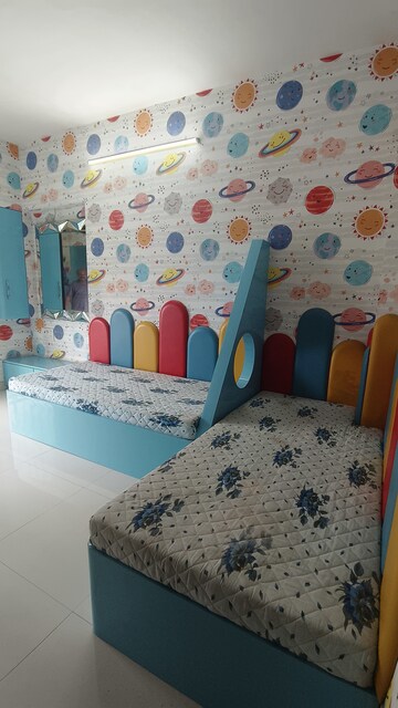 Bedroom in 2 BHK Apartment at Abhiram CHS, Kandivali West – for Rent