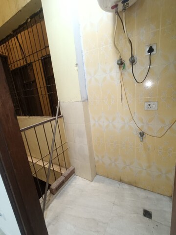 Bathroom in 2 BHK Builder Floor at Saket – for Rent