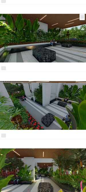 Balcony in 3 BHK Apartment at Hallmark Altus, Kondapur – for Sale