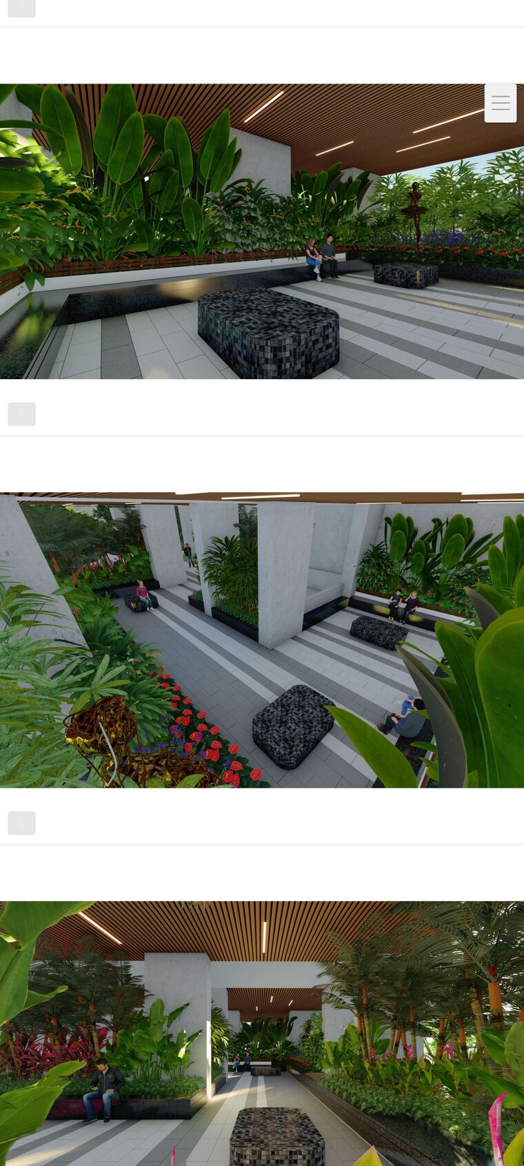 Balcony, hallmark-altus 3 Bedroom 1750 Sq.Ft. Apartment In Kondapur Hyderabad 8789981