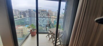 Balcony in 3 BHK Apartment at Rustomjee Paramount, Khar West – for Rent