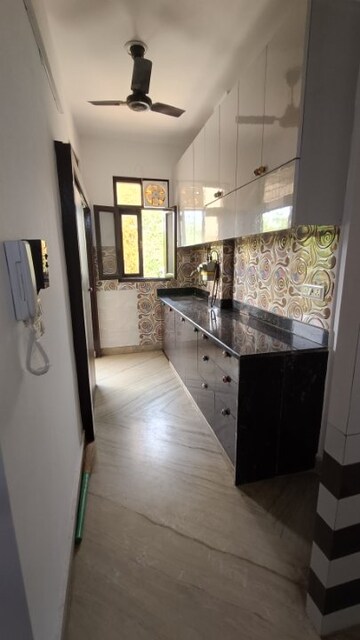 Kitchen in 1 BHK Builder Floor at Rohini Sector 25 – for Rent