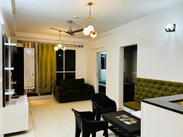 Living Room in 3 BHK Apartment at Ahad Serenity, Rayasandra – for Rent