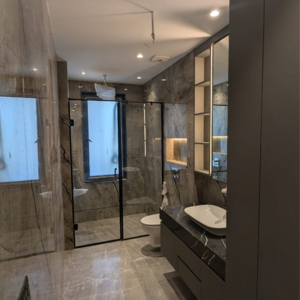 Building Lobby in 4 BHK Builder Floor at New Rajinder Nagar – for Sale