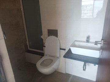 Bathroom in 1 BHK Apartment at Omkar Signet, Malad East – for Rent