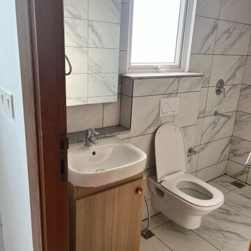 Bathroom in 3 BHK Apartment at Conscient Hines Elevate, Sector 59 – for Rent