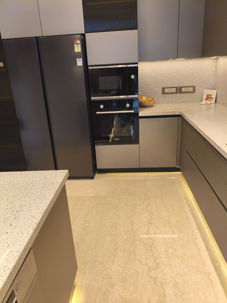 Kitchen, central-park-bignonia-towers 3 Bedroom 3805 Sq.Ft. Apartment In Sohna Sector 32 Gurgaon 8790218