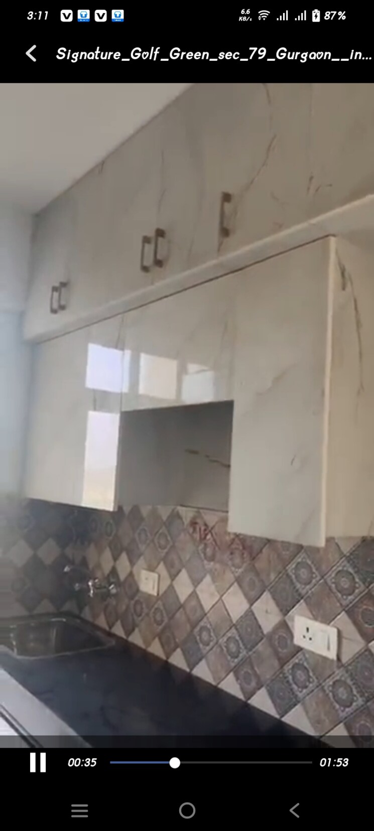 Kitchen, signature-global-golf-greens 3 Bedroom 728 Sq.Ft. Apartment In Sector 79 Gurgaon 8790150