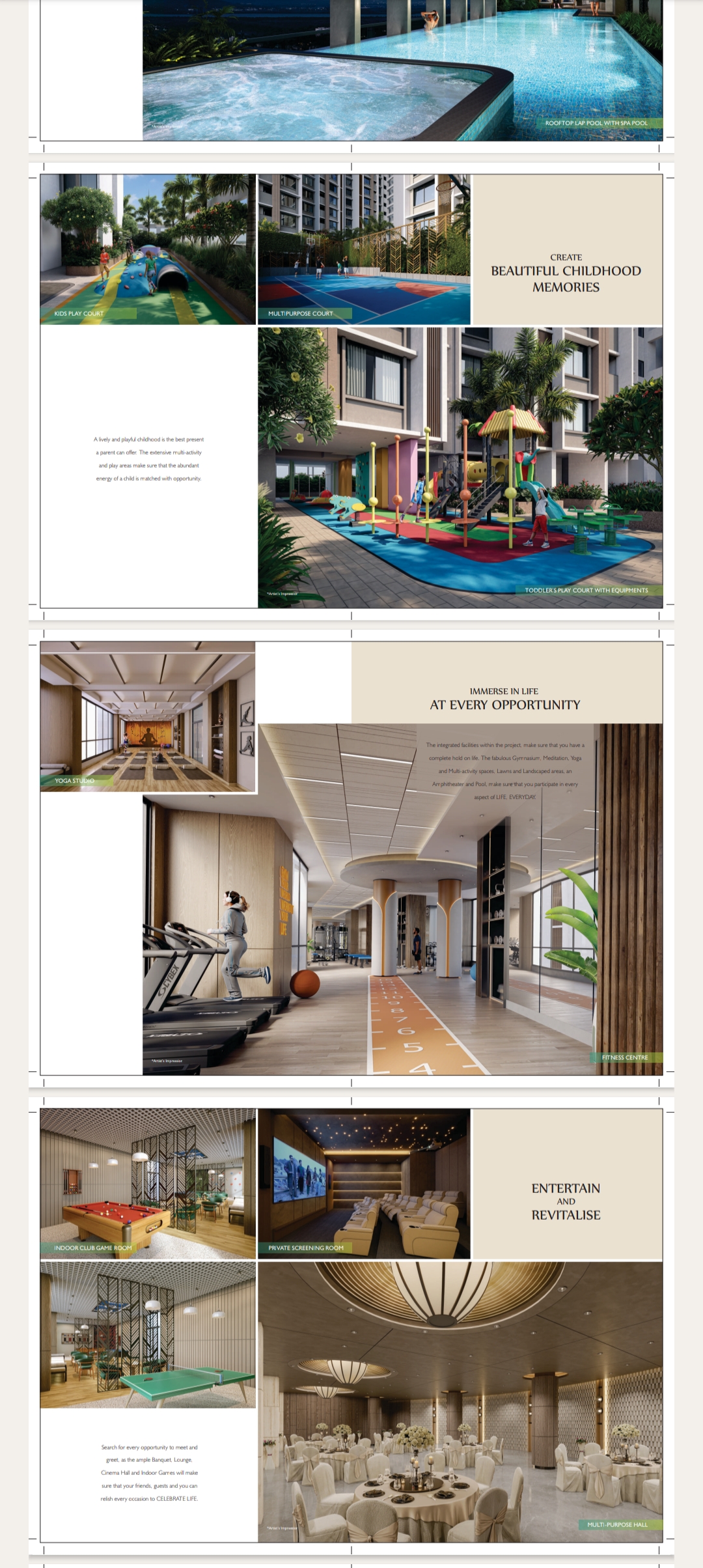 2 BHK + Study Room 689 Sq.Ft. Apartment in Delta Greenville