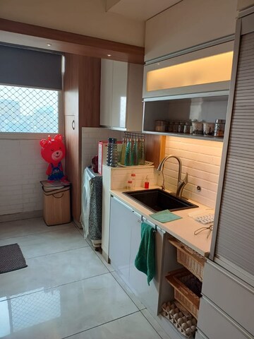 Kitchen in 2.5 BHK Apartment at Panchsheel Wellington, Dundahera – for Sale