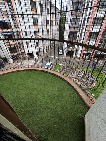 Balcony in 2 BHK Apartment at Shirine Garden Co Operative Housing Society Ltd, Aundh – for Rent