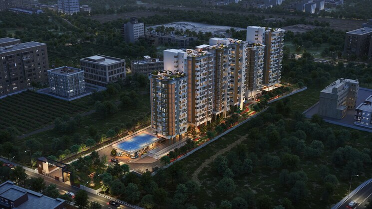 Exterior View, tvs-emerald-isle-of-trees 4 Bedroom 2357 Sq.Ft. Apartment In Rachenahalli Bangalore 8790301