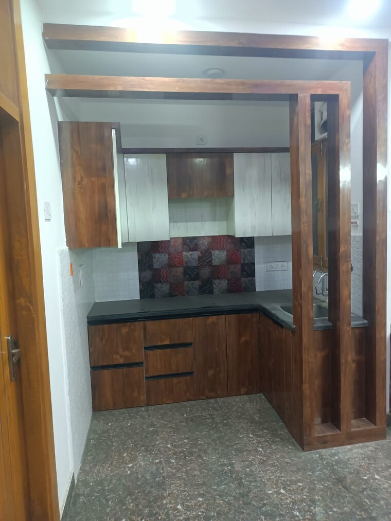 Kitchen, vasundhara sector 1 3 Bedroom 1350 Sq.Ft. Builder Floor In Vasundhara Sector 1 Ghaziabad 8790387