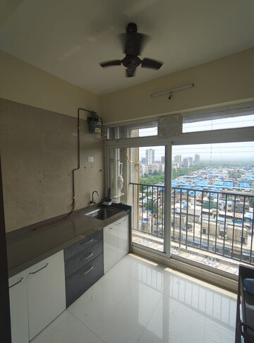 Kitchen in 1 BHK Apartment at Mahape – for Rent