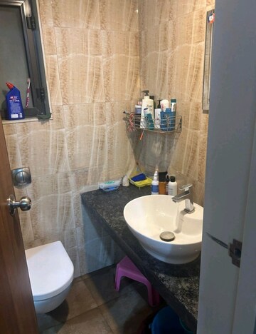 Bathroom in 2 BHK Apartment at Lodha Crown Quality Homes, Majiwada – for Rent