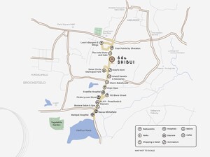 3 BHK Apartment – Map Location View at Assetz 66 And Shibui, Whitefield Road - for Sale