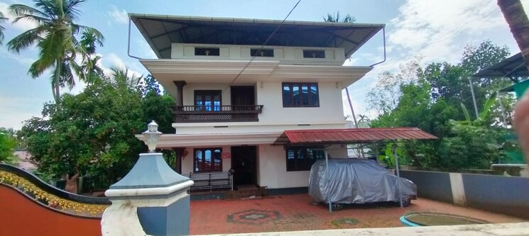 Exterior View, ayyanthole 3 Bedroom 2000 Sq.Ft. Independent House In Ayyanthole Thrissur 8790755