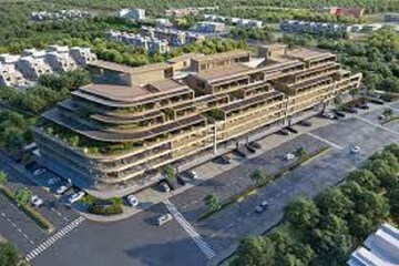  Showroom – Exterior View View at Shreeya Amalga, Thaltej - for Sale