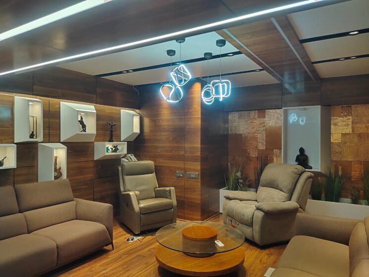 Living Room, shivalik-satyamev Commercial Office Space 1700 Sq.Ft. In Bopal Ahmedabad 8790765