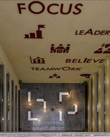 Building Lobby in  Office Space at Shivalik Satyamev, Bopal – for Rent