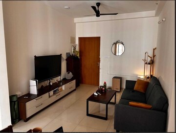 Living Room in 3 BHK Apartment at Arvind Bel Air, Yelahanka – for Rent