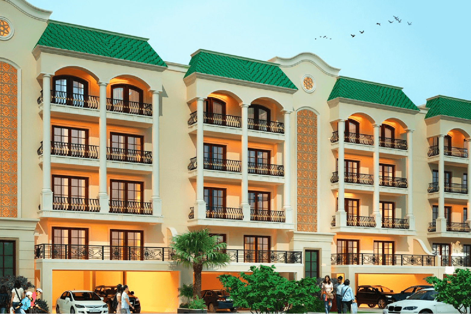 3 BHK Builder Floor For Sale in Omaxe Celestia Royal