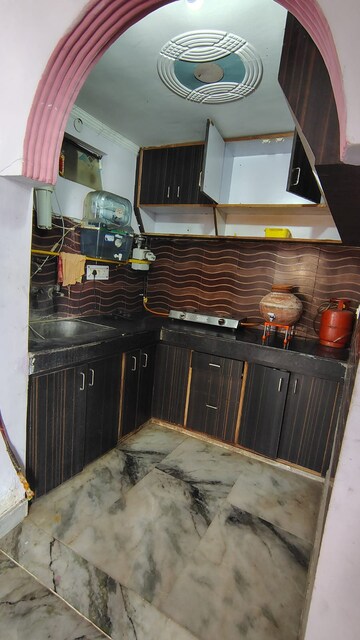 Kitchen in 1 BHK Builder Floor at Dwarka Mor – for Rent